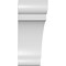 Ekena Millwork 5 1/2-in. W x 14-in. D x 14-in. H Olympic Architectural Grade PVC Knee Brace BRCP055X14X14OLY - alternate 4